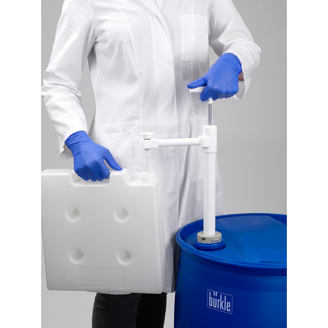 PTFE črpalka za sod Ultrapure za prenos ultra čistih tekočin